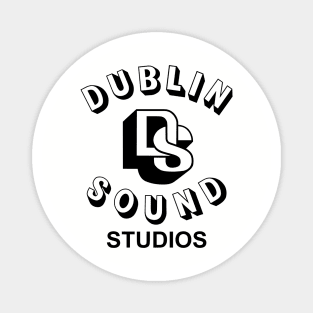 Dublin Sound Studios (black) Magnet